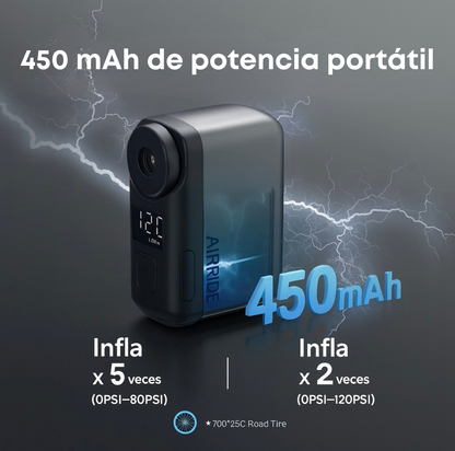 Mini inflador portátil
