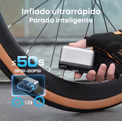 Mini inflador portátil